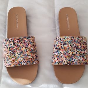 Sondra Roberts Penny Slide Sandals